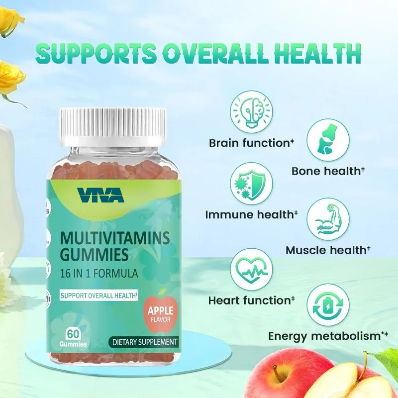 Multivitamin Gummy Adult - 16'sı 1 Arada Çoklu Vitamin Jelibonları
