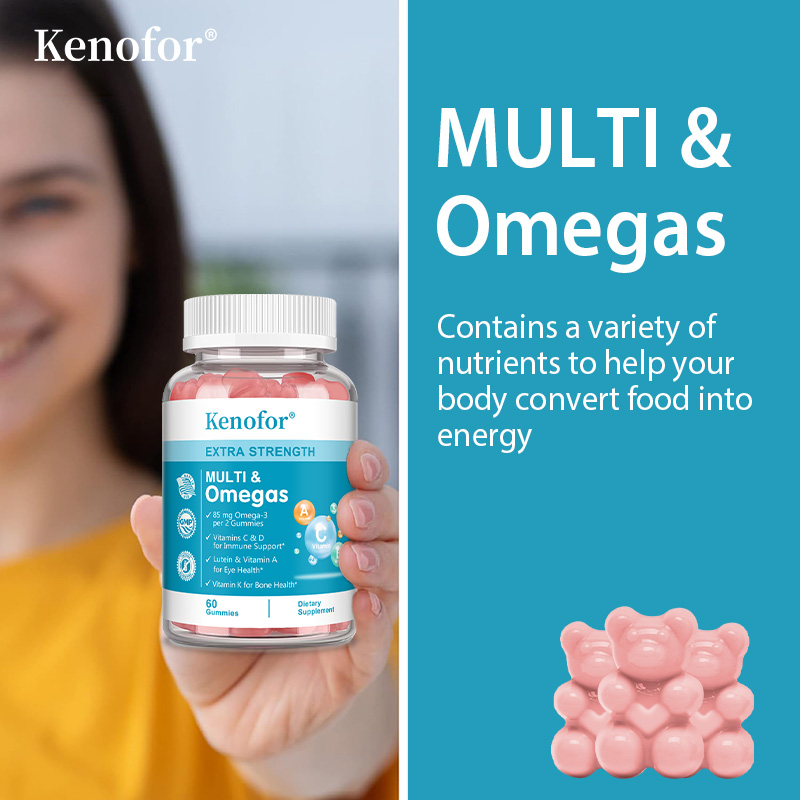 Omega 3 Zengin Çoklu Vitaminli - Multivitamin Gummy Adult incelemesi ve fiyatı