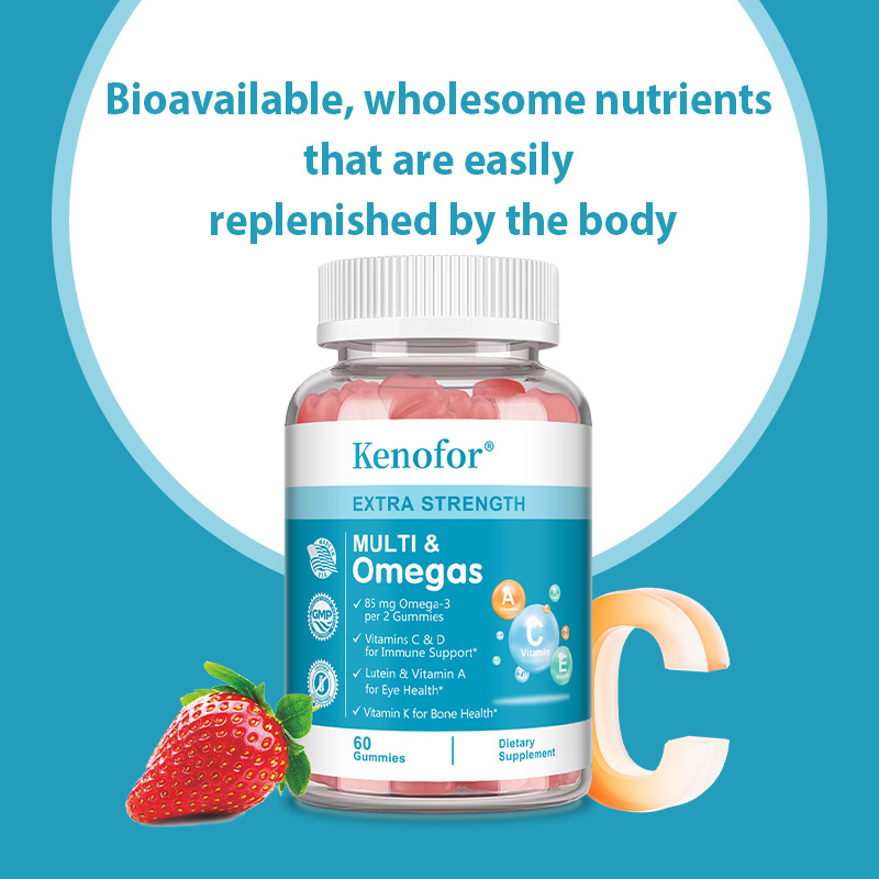 Omega 3 Zengin Çoklu Vitaminli - Multivitamin Gummy Adult incelemesi ve fiyatı