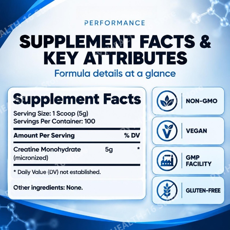 Kreatin Monohidrat Tozu 500g,  - Nutrition Fitness Supplements incelemesi ve fiyatı
