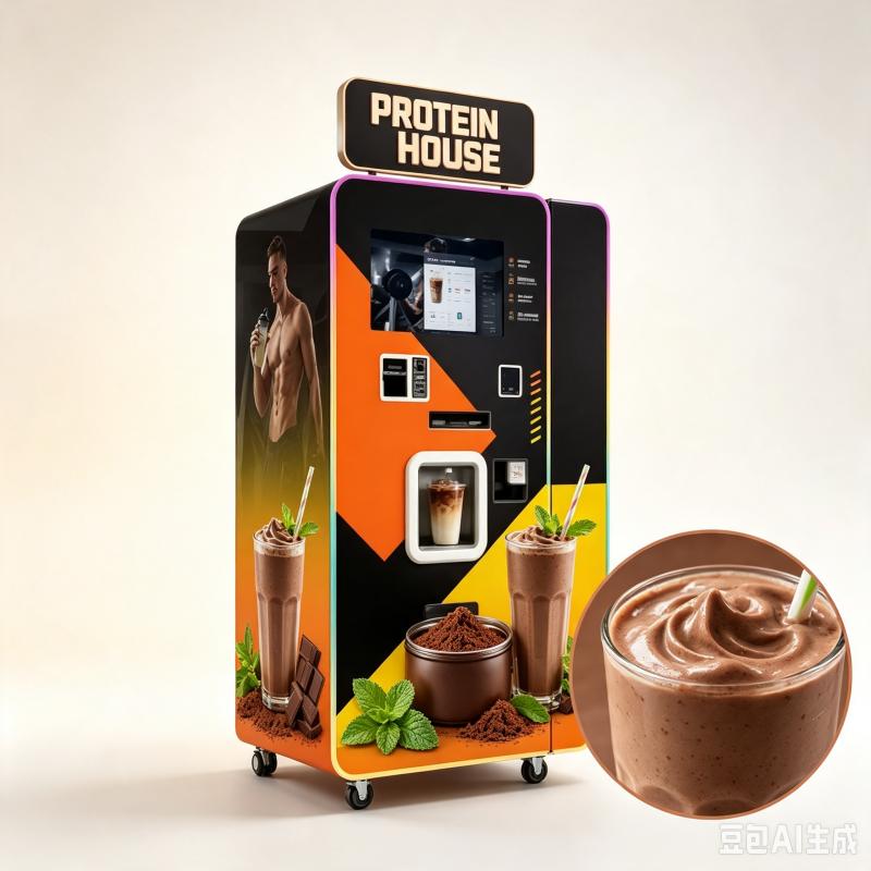 Otomatik Protein Shake Otomatı - Nutrition Fitness Club incelemesi ve fiyatı